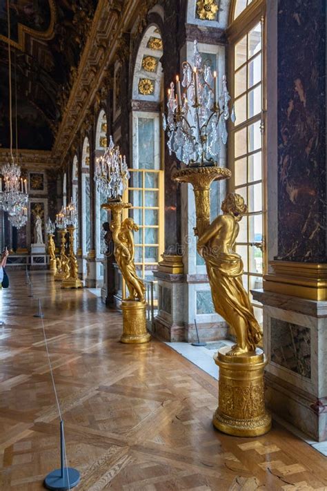 Hall Of Mirrors At Versailles Editorial Photo Image Of Historical