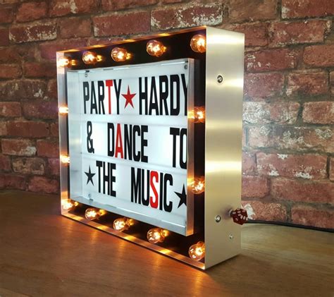 American Style Light Boxlight Up Marquee Letter Board
