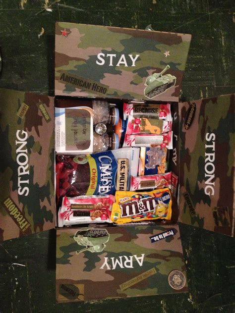 Army care package I made | Army care package, Military care package, Care package