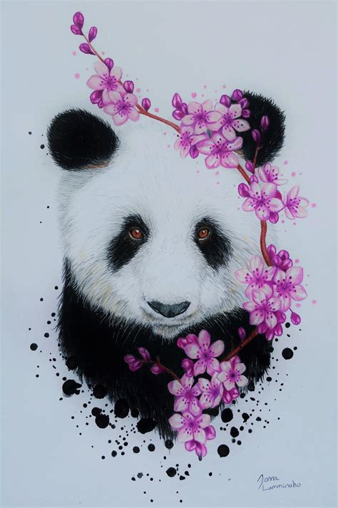 Panda Art Panda Artwork Panda Painting