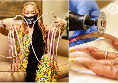 After Almost 30 Yrs Woman With Worlds Longest Nails Broke Her Own Record And Then Cut Them