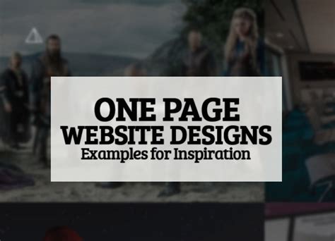 Get our html5 responsive one page website templates and easily customize your one page template with our web design tools, site builder, and cms today. Best One Page Website Designs - 42 Examples Inspiration ...