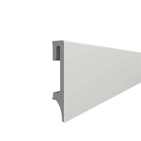 Light Grey Skirting Board Vox 80mm X 2400mm