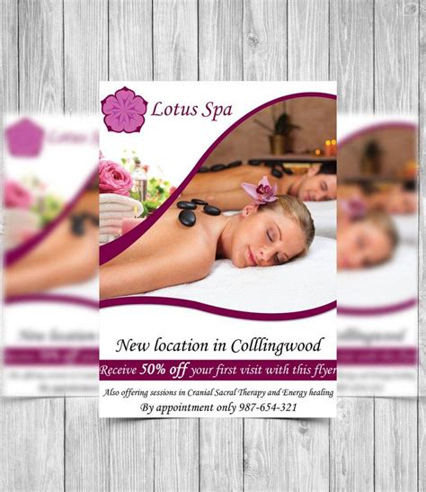 Spa Flyer 17 Examples Format Pdf Examples