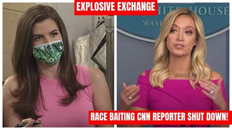 Race Baiting Cnn Reporter Shut Down Press Secretary Kayleigh Mcenany