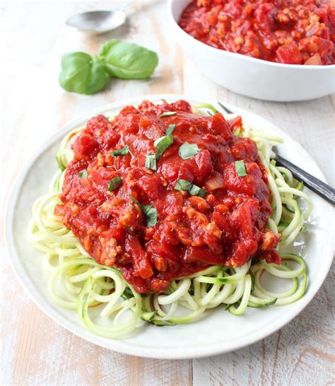 Roasted Red Pepper Turkey Bolognese Recipe