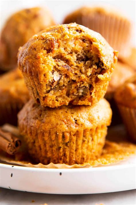 Carrot Muffins Recipe Savory Nothings
