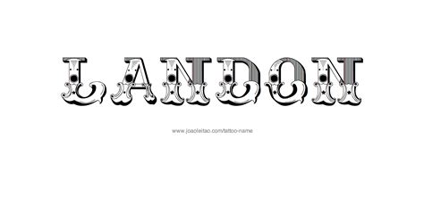 Landon Name Tattoo Designs Name Tattoo Designs Name Tattoo Tattoo