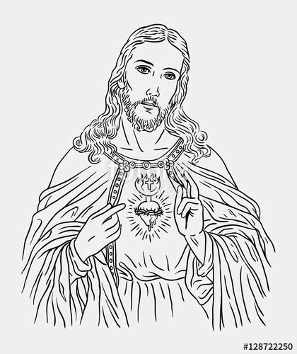 Jesus Christ Face Drawing At Getdrawings Free Download