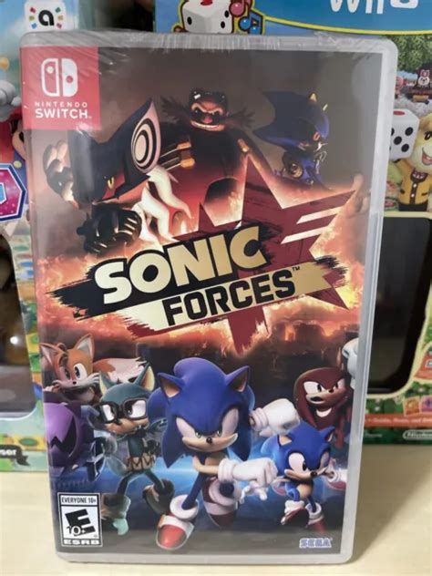 Sonic Forces Nintendo Switch Sega Sonic The Hedgehog Brand New Sealed