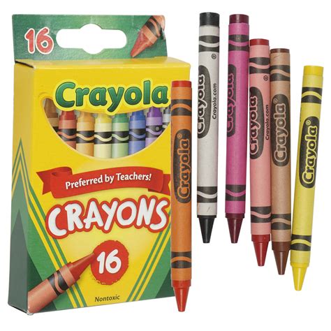 Wholesale Crayola 16 Count Classic Crayons (SKU 2337305) DollarDays