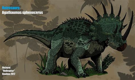 Retrosaurs Agathaumas Sphenocerus Updated By Hellraptorstudios