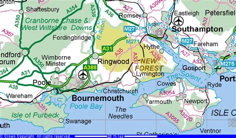 South England Coast Map ~ Cvln Rp
