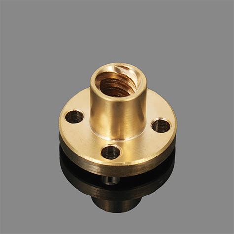 machifit 8mm t type lead screw nut brass nut for cnc parts sale