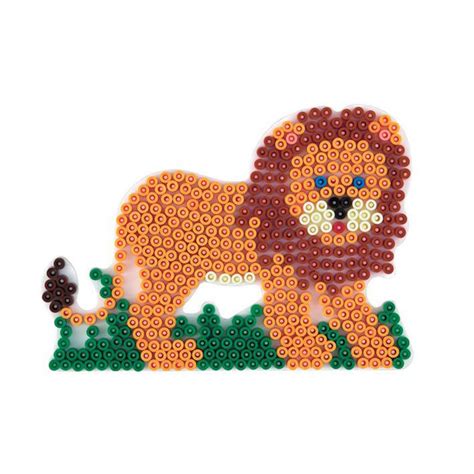 HAMA BEADS - SAFARI ANIMALS - PEGBOARDS