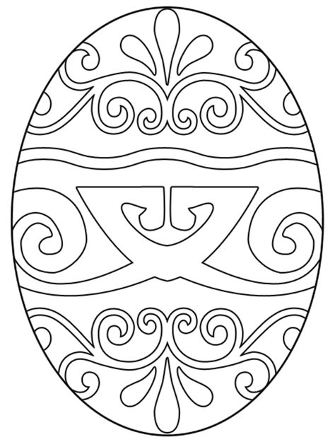 Free printable easter egg coloring pages for kids. Free Easter Egg Coloring Pages | Holidappy