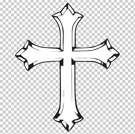 How to draw a cross with a heart combined in a tribal art tattoo design style. Cross Drawing Png & Free Cross Drawing.png Transparent ...