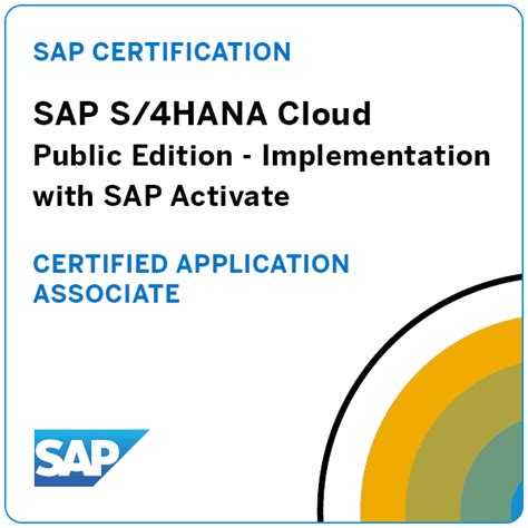 Sap Certified Application Associate Sap S Hana Cloud Public