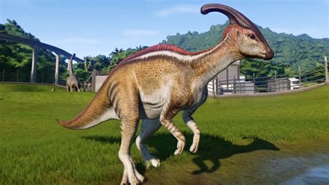 Jurassic World Evolution Parasaurolophus Gameplay Ps4