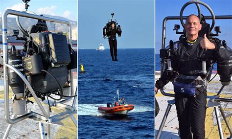 Aviator Takes To The Skies In Jb 10 Jet Pack Maiden Flight Daily Mail