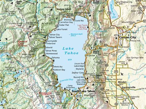 Online Maps Lake Tahoe Maps 37260 Hot Sex Picture