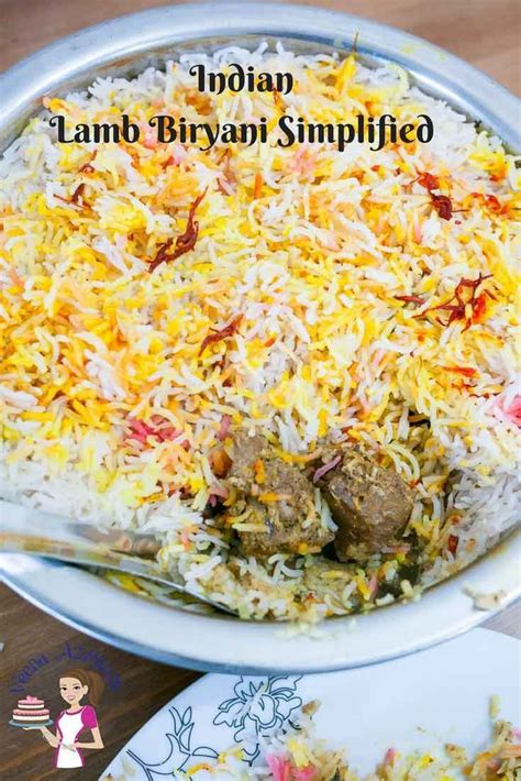 Lamb biryani, famously known as gosht ki biryani is flavored lamb
