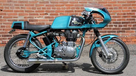 The jaipur based custom shop rajputana custom motorcycles is igniting the spark of the my personal favorite on this custom royal enfield 500cc classic has to be the matte paints, tyres and the bikes lines. 2010 Royal Enfield C5 Bullet Cafe Racer | T92 | Las Vegas 2016