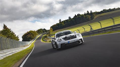 Porsches Insane New Gt Rs Sets A Blistering Nurburgring Lap Time