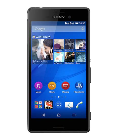 Sony Xperia M4 Aqua 16gb Black Mobile Phones Online At Low Prices