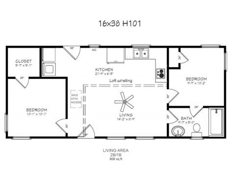 Tiny Home Floor Plans 14 X 40 With Images Tiny House Layout Tiny