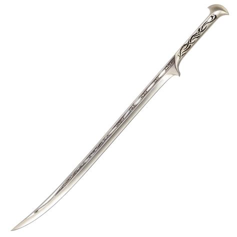 Hobbit Officially Licensed Sword Of Thranduil The Elvenking With Plaque
