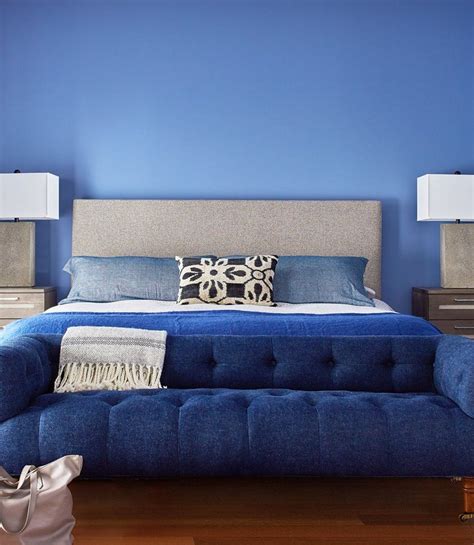 A Blue On Blue Color Scheme ― Paired With Neutrals ― Makes For A Cool