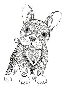 Find more french coloring page printable pictures from our search. French Bulldog Coloring Pages at GetColorings.com | Free ...