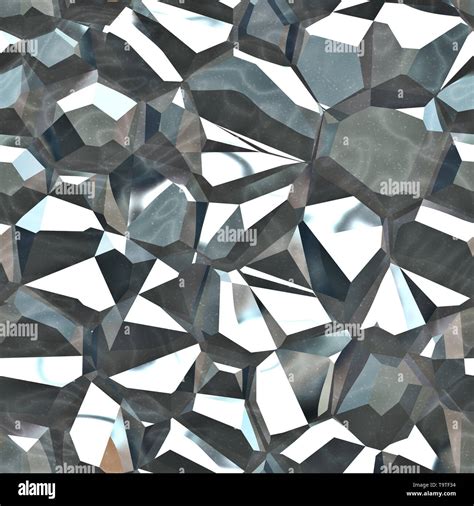Crystals Seamless Texture Tile Stock Photo Alamy