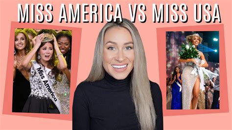The Big Differences Between Miss America And Miss Usa Youtube