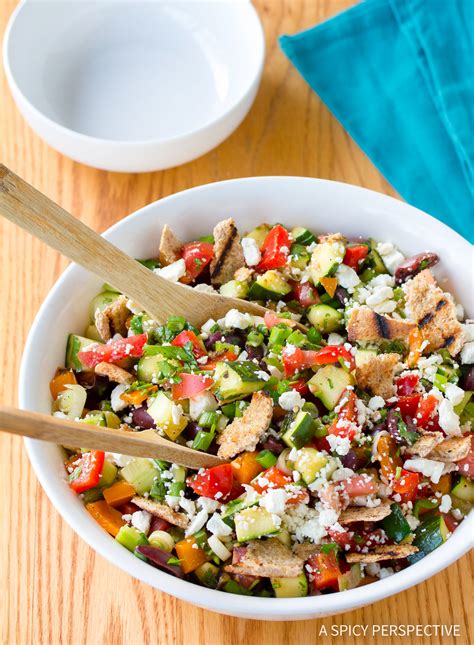 Here are a few dishes you can serve this fresh lebanese salad with Grilled Fattoush Salad - A Spicy Perspective
