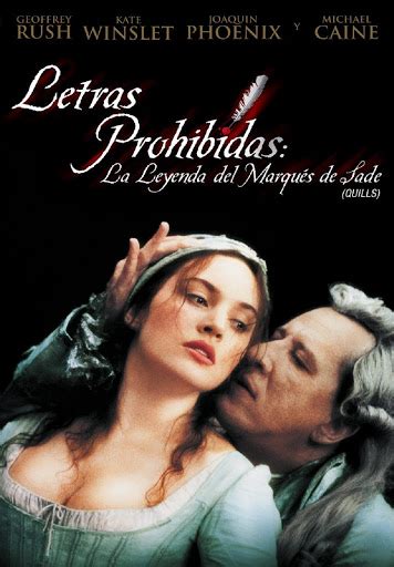 Letras Prohibidas La Leyenda Del Marqués De Sade Doblada Movies On