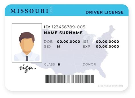 Missouri Driver License License Lookup