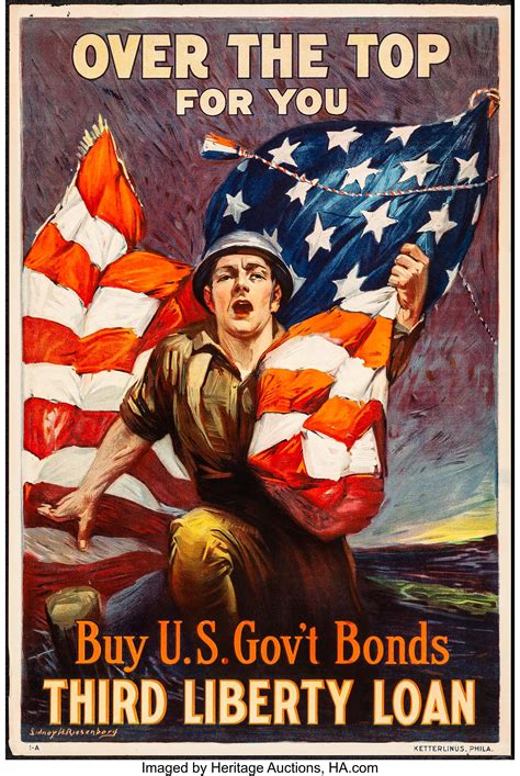 World War I Propaganda United States Government 1918 Third Lot 54445 Heritage Auctions