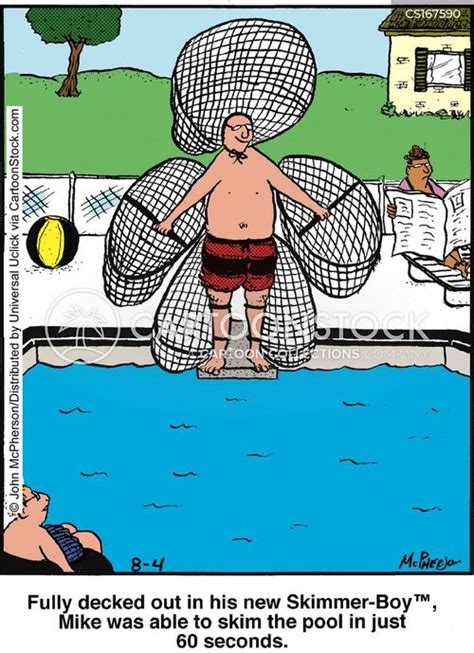 Swimming Cartoons And Comics Funny Pictures From Cartoonstock