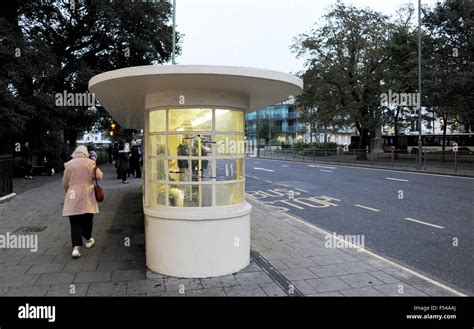 Old Bus Shelter Bus Stop Hi Res Stock Photography And Images Alamy