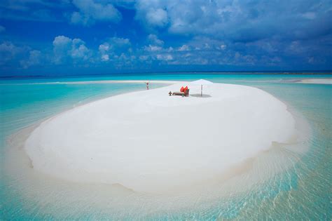 Something resembling an island especially in its isolated or surrounded position: Island Hideaway at Dhonakulhi Maldives, Spa Resort ...