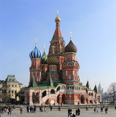 Tourist Attractions Of Moscow 4 Saint Basils Cathedral