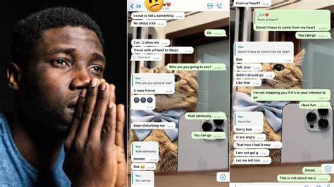 Nigerian Man Cries Out As Girlfriend Seeks His Permission To See Another Man In Abuja Shares