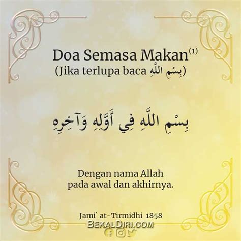 Best Of Doa Ketika Lupa Baca Doa Makan 9