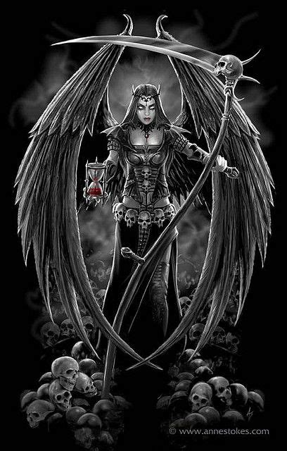 Female Dark Angel Female Grim Reaper Grim Reaper Images Grim Reaper Tattoo