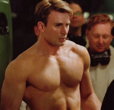 The Men Of Hollywood Chris Evans Hot Captain America