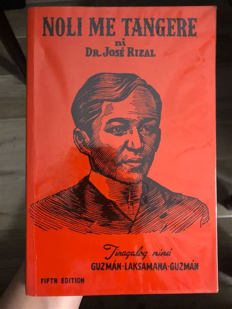 Noli Me Tangere Ni Dr Jose Rizal Hobbies Toys Books Magazines