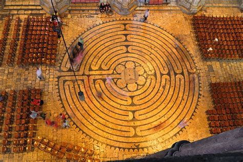 Walking The Labyrinth At Chartres David Brazzeal