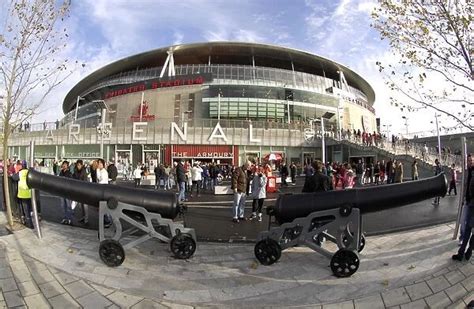 The Arsenal Canon Outside The Stadium Print 392802 Framed Photos